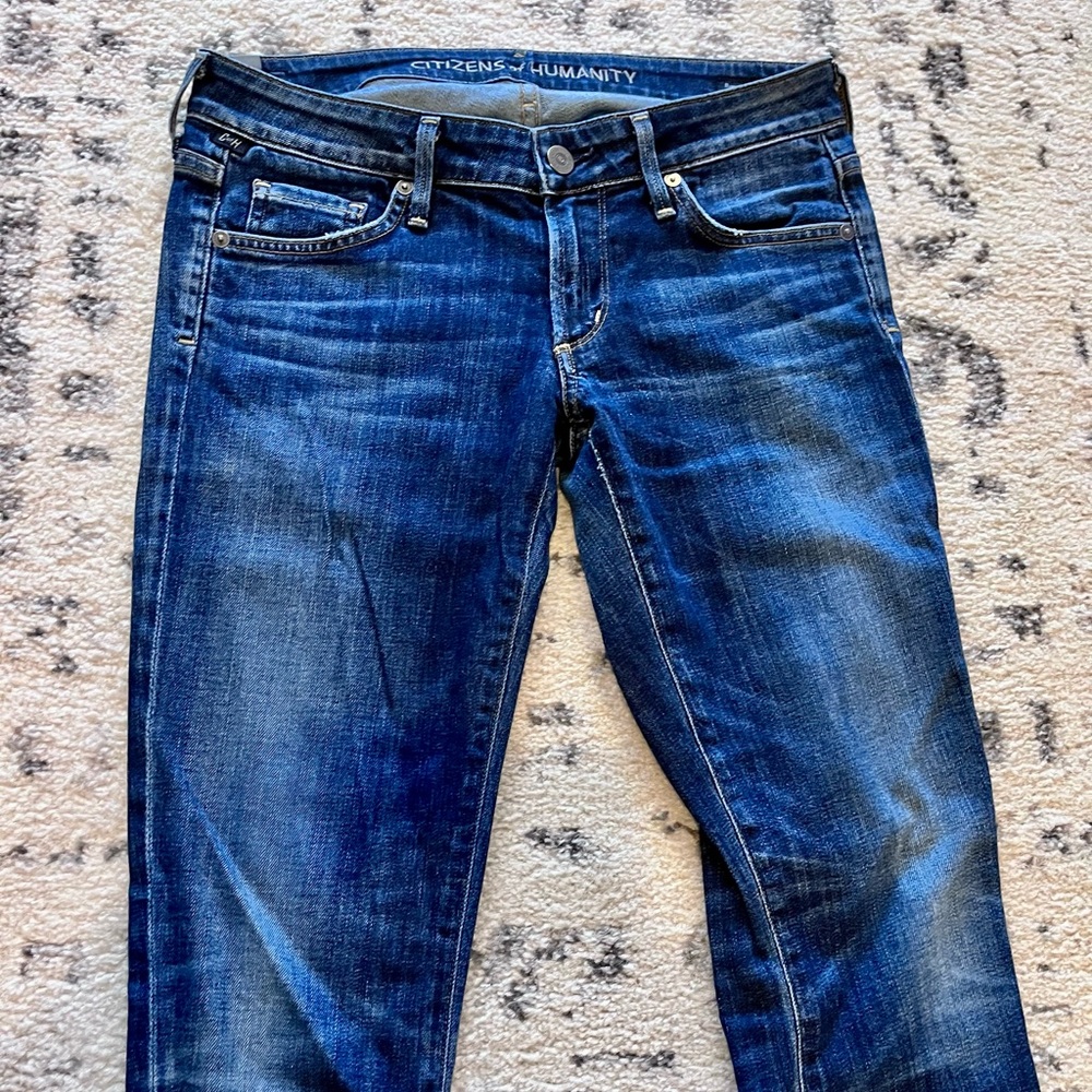 Citizens of Humanity Racer Skinny Jeans. Size 27. EUC!